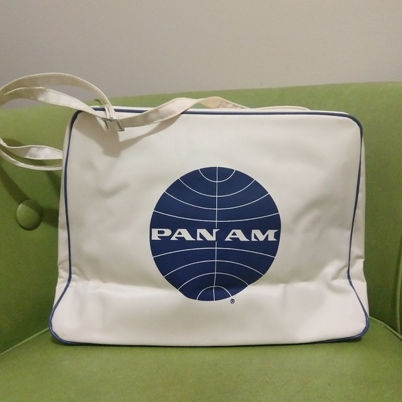 Pan Am Other - 1960s Pan Am Aviator Innovator Pilot's Travel Bag